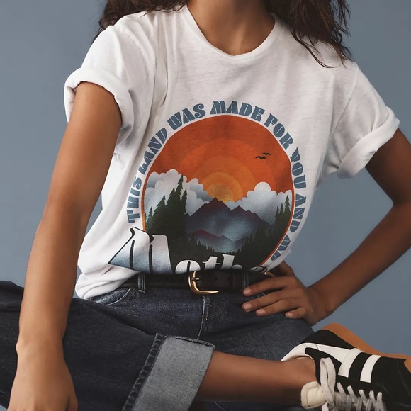 MOTHER The Rowdy You And Me Tee - Medium - Picture 1 of 7